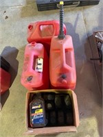 Gas Cans and Oil