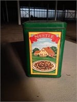 Nestle cookie tin