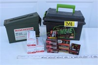 2 Ammo Cans & 40 S&W Boxes Full