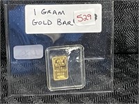 1 GRAM GOLD BAR