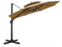Sunnyglade 11FT DblTop Cantilever Patio Umbrella