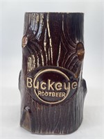 Vintage Ceramic Buckeye Rootbeer Advertising