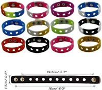 NEW 12 Bracelets KIDS MULTI COLORS WRIST BANDS