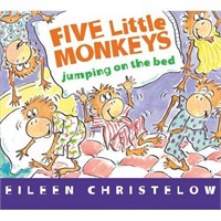 Five Little Monkeys Jumping on the Bed (Hardcover)