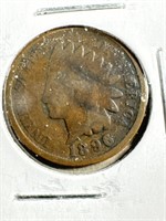 1896 Indian Head Penny AG