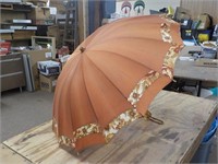Vintage umbrella plastic handle