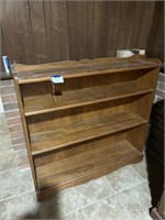 Wooden Bookcase, 42"x 10"x 38"