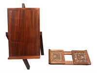 Wooden Book Stand and Book Holder