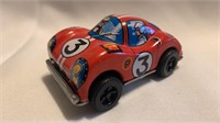 Vintage Tin Toy Racer Car