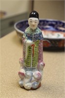 Antique Chinese Porcelain Figurine