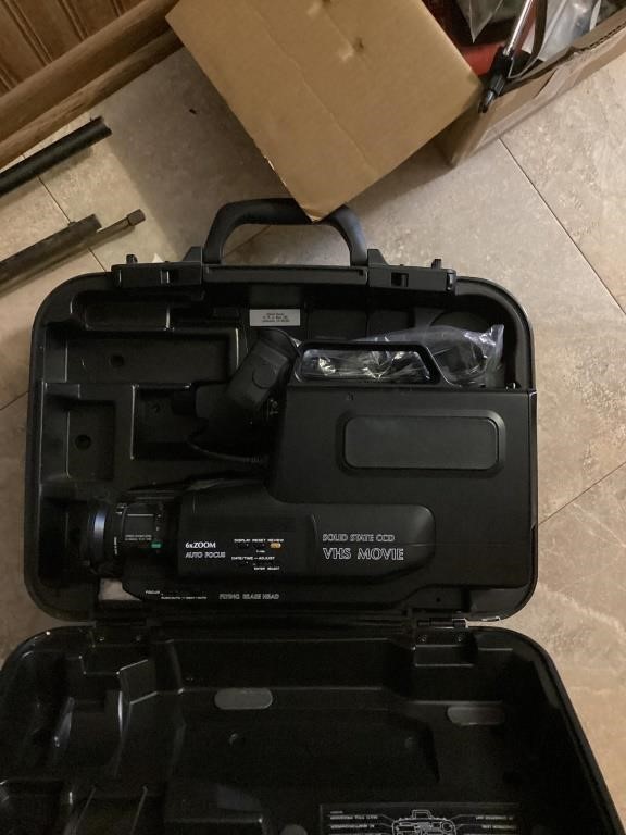 Sears Solid State VHS Movie Camcorder