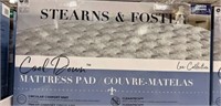 Stearns And Foster Cool Down Queen Mattress Pad ^