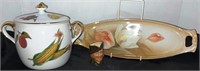 Vtg Royal Worcester, Doulton & Silesia lot.