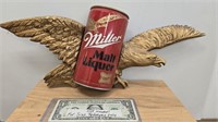 Miller Malt Liquor 3D Beer Can /Eagle Barware