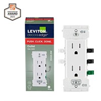 Leviton Decora Edge 15A Tamper-Resistant Outlet -3