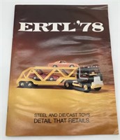 Ertl '78 Die Cast Toys Catalog