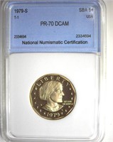 1979-S T1 Susan B Anthony NNC PR70 DCAM