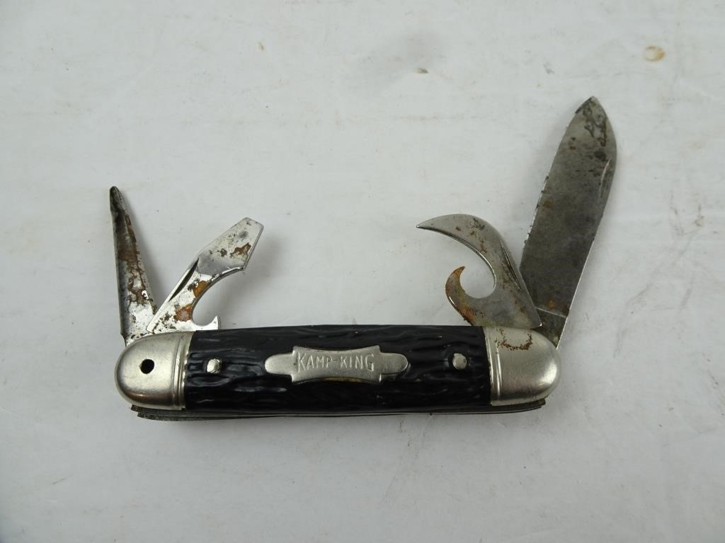 Vintage Kamp-King Folding Pocket Tool Knife