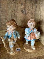 BOY AND GIRL FIGURINES