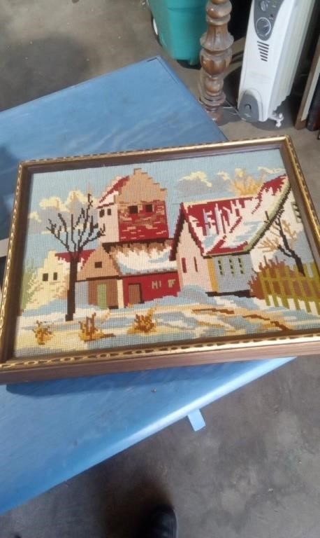 16X12 NEEDLEPOINT PICTURE
