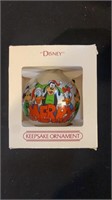 Vintage Disney 1984 Hallmark Glass Keepsake