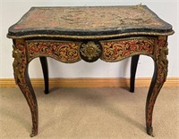 ORNATE 1860 FRENCH SWIVEL TOP GAMES TABLE