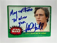 Autograph COA Star Wars Trading Card