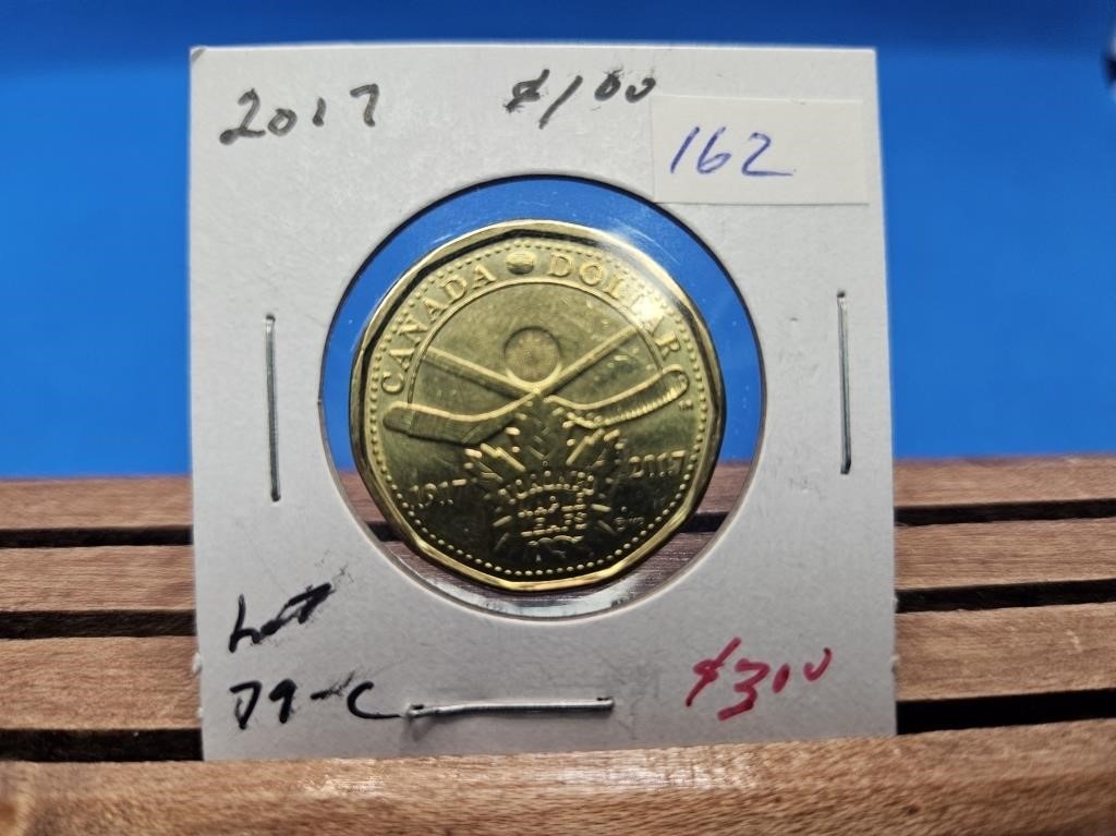 1-2017 TORONTO MAPLE LEAF LOONIE