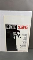 Vtg Belgian Scarface Movie Poster