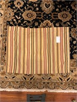 (3) 3ft x 4.5ft Striped Curtains