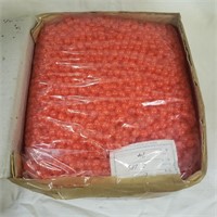 Five pounds 8mm plastic salmon eggs