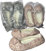 NEW Four Pairs Slippers