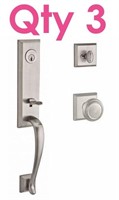 Qty 3- Baldwin Door Handelsets