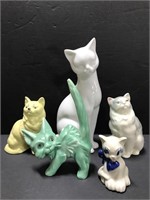 Cat lovers figurine collection