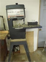 Craftsman 12" band saw with table ext. on wheels