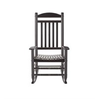 $99  Patio Black Wood Outdoor Rocking Chair