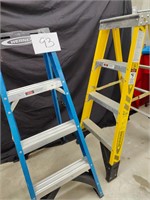 Two Werner step ladders