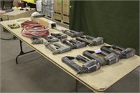 Assorted Pneumatic Tools & Air Hoses, Unknown