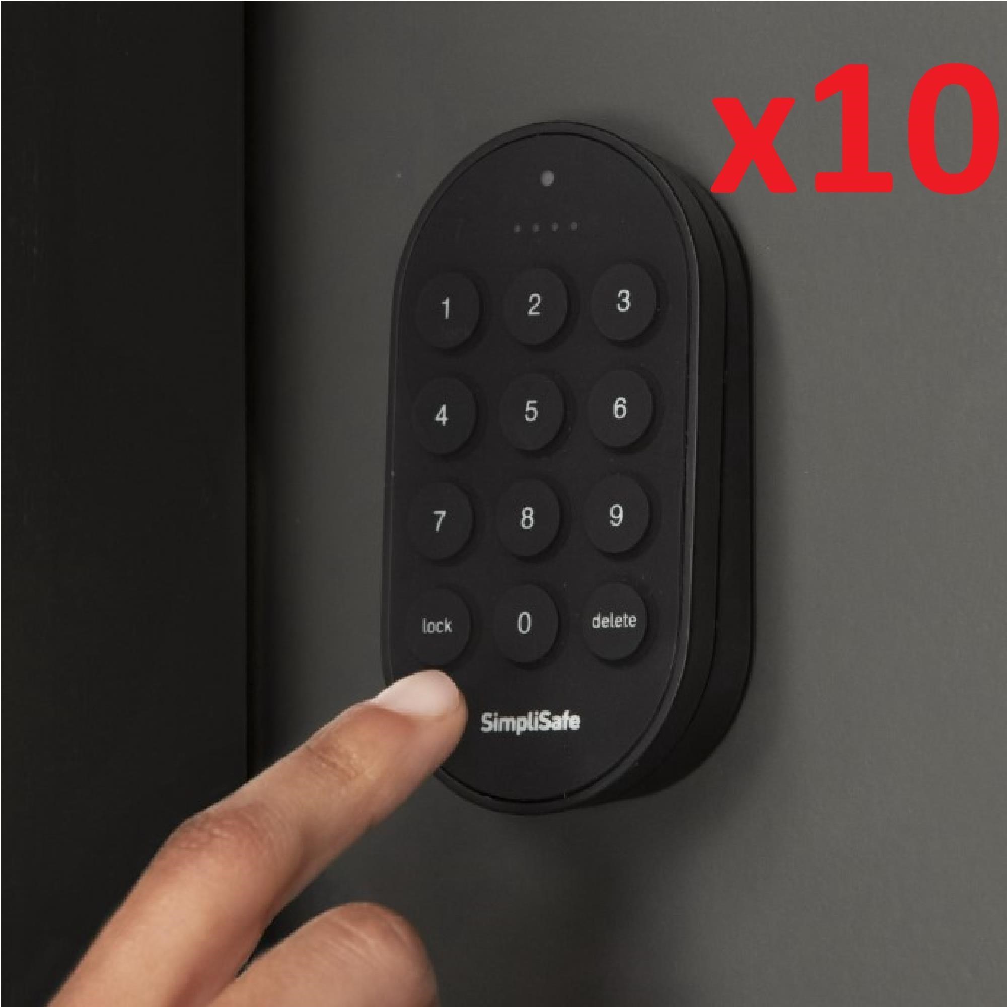 SimpliSafe - Smart Lock + PIN Pad - Lot of 10 -New