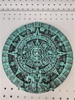 Aztec - Mayan  Cuauhxicalli  Sun Calendar