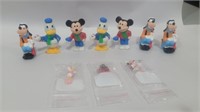7 Disney figures for string lights 3in tall and 3