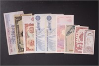Worldwide Currency, 9 pieces in small envelope