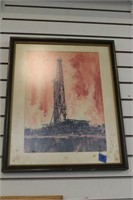 OIL DERRICK? PRINT