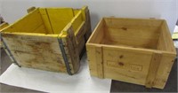 Vintage Wood Handled Ammo Crate--Alabama
