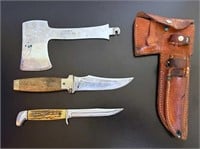 Case XX  Combo Knife & Hatchet