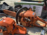 HUSQVARNA 450 CHAINSAW (RUNS)