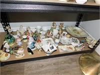 SHELF OF CHINA COLLECTABLES