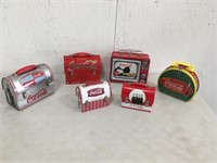 Metal Coca-Cola Lunch Tins