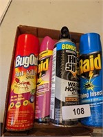 Assorted Bug Sprays