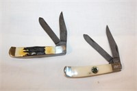 2 Bear MGC USA Pocket Knives (See Desc)